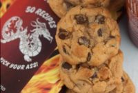 Sweet Heat Sriracha Peanut Butter Chocolate Chip Cookies