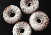Moist Baked Applesauce Chocolate Chip Donuts