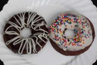Decadent Double Chocolate Baked Cake Doughnuts