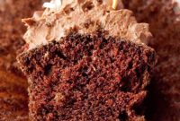 Decadent Brown Sugar Chocolate Cupcakes