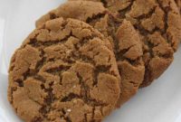 Soft Chewy Gluten Free Vegan Molasses Cookies