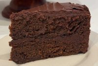 Molasses-Rich Dark Chocolate Cake