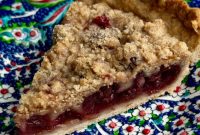 Quick Creamy Cherry Tapioca Pie