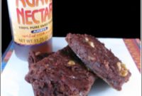 Fudgy Agave Black Bean Brownies