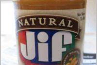 Bite into Natural Jif Peanut Butter Bliss