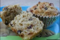 Agave Small Batch Oatmeal Chocolate Chip Muffins