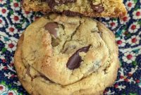 Single Egg Yolk Chocolate Chunk Cookies