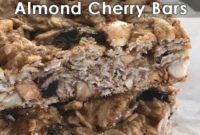 Cherry Almond Dream Bars