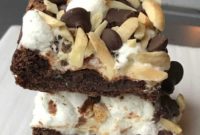Rocky Road Brownie Loaf
