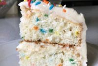 Six Inch White Birthday Cake Delight