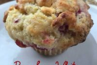 Decadent White Chocolate Raspberry Muffins