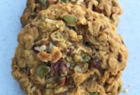 Spiced Pumpkin Bread Morning Cookies