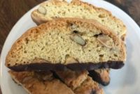 Salted Caramel Biscotti Bites