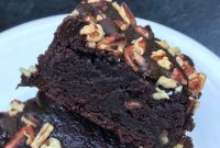 Fudgy Deep Dish Keto Brownies with Allulose