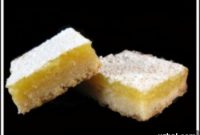 Velvet Lemon Squares, Enriched by European Butter
