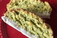 Artisan Sourdough Lemon Poppy Biscotti
