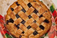 Frosty Cherry Berry Pie with a Secret Vodka Crust