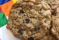 Chewy Vegan Oatmeal Chocolate Chip Cookies