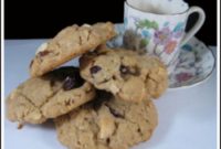 Sweet Cherry White Chocolate Oatmeal Cookies