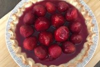 Glazed Strawberry Cream Cheese Pie