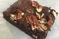 Decadent Double Chocolate Oat Flour Brownies