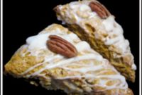 Autumn Glow Pumpkin Scones