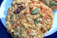 Wholesome Carrot Almond Oat Cookies