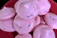 Raspberry Chocolate Meringue Kisses