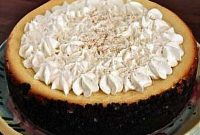 Spiced Eggnog Cheesecake