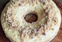 Vanilla Streusel Coffee Cake
