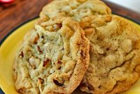 Chewy Butterscotch Pecan Crinkles