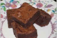 Wasabi Ginger Chocolate Brownie Twist