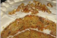 The Ultimate Two Layer Carrot Cake