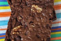 Decadent Droste Brownies