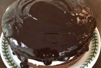Effortless Cake Mix Chocolate Boston Cream Pie