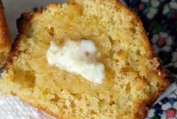 Tropical Pineapple Cornbread Muffins