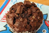 Velvet Chocolate Protein Muffins