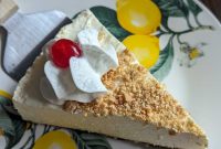 Irresistible Lime Cheesecake
