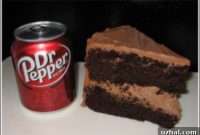 Decadent Dr Pepper Chocolate Layer Cake