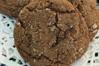 Rich & Chewy Blackstrap Molasses Cookies