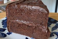 Rich Chocolate Butter Cake