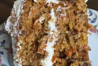 Classic Carrot Cake