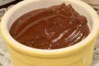 Deep Miso Chocolate Pudding