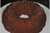 Luscious Banana Sour Cream Cake