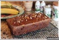 Golden Butterscotch Banana Pecan Loaf