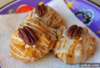 Maple Glazed Pumpkin Spice Cookies
