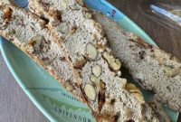 Apple Spice Buckwheat Biscotti Thins