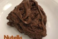 Decadent Chocolate Nutella Scones