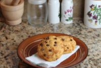 Golden Yam Chocolate Chip Biscuits