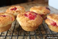 Zesty Orange Cranberry Swirl Muffins